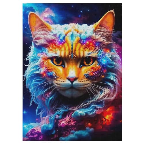 Katze 300 Teile Premium-Puzzles Für Erwachsene Kinder- Holzpuzzles Spaß Und Lernspiele - Perfekte Puzzle-Geschenke 42×30cm Katze 300 Teile Premium-Puzzles Für Erwachsene Kinder- Holzpuzzles Spaß Und Lernspiele - Perfekte Puzzle-Geschenke 42×30cm von LCWWW