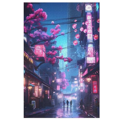 Kirschbaum, japanische Kunst Holzpuzzle 1000 Teile, Knobelspiele Für Erwachsene, Teenager, Puzzles Unmögliche - Kinder Puzzle Zimmer Deko 78×53cm Kirschbaum, japanische Kunst Holzpuzzle 1000 Teile, Knobelspiele Für Erwachsene, Teenager, Puzzles Unmögliche - Kinder Puzzle Zimmer Deko 78×53cm von LCWWW