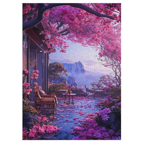 Kirschbaumkunst Japan 300 Teile Puzzles Für Erwachsene Holzpuzzle Familienpuzzlespiel Stressabbau-Puzzle Für Erwachsene Kinder Ab 12 Jahren 42×30cm Kirschbaumkunst Japan 300 Teile Puzzles Für Erwachsene Holzpuzzle Familienpuzzlespiel Stressabbau-Puzzle Für Erwachsene Kinder Ab 12 Jahren 42×30cm von LCWWW