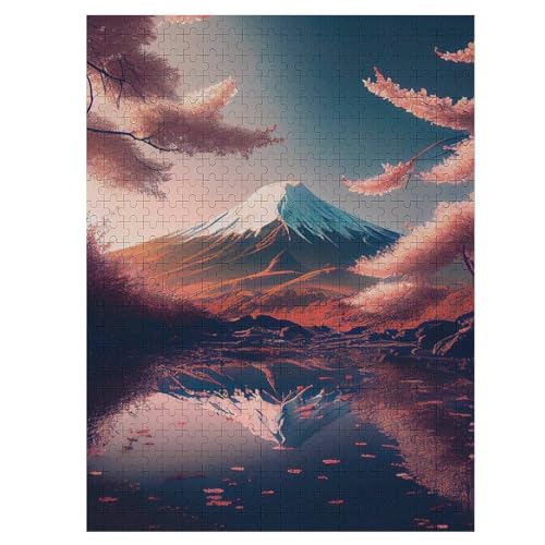 Kirschbaumkunst Japan 500 Teile Puzzles Für Erwachsene,Holzpuzzle - Verringerter Druck Unmögliche Puzzle Für Erwachsene 12+ Kinder 55×41cm Kirschbaumkunst Japan 500 Teile Puzzles Für Erwachsene,Holzpuzzle - Verringerter Druck Unmögliche Puzzle Für Erwachsene 12+ Kinder 55×41cm von LCWWW