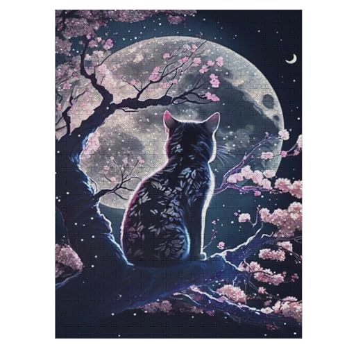 Kirschbaumkunst Japan Holzpuzzle 500 Teile Klassische Puzzles Erwachsene Kinder Puzzle DIY Kit Holzspielzeug Einzigartiges Geschenk 55×41cm Kirschbaumkunst Japan Holzpuzzle 500 Teile Klassische Puzzles Erwachsene Kinder Puzzle DIY Kit Holzspielzeug Einzigartiges Geschenk 55×41cm von LCWWW