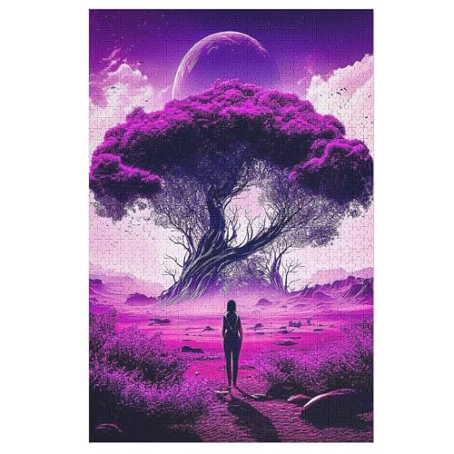 Kosmischer Lebensbaum Puzzle 1000 Teile, Holzpuzzle Für Erwachsene Kinder, Impossible Puzzles, Geschicklichkeitsspiel Für Die Ganze Familie 78×53cm Kosmischer Lebensbaum Puzzle 1000 Teile, Holzpuzzle Für Erwachsene Kinder, Impossible Puzzles, Geschicklichkeitsspiel Für Die Ganze Familie 78×53cm von LCWWW