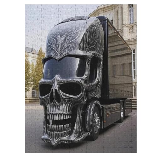 LKW 500 Teile Premium-Puzzles Für Erwachsene Kinder- Holzpuzzles Spaß Und Lernspiele - Perfekte Puzzle-Geschenke 55×41cm von LCWWW