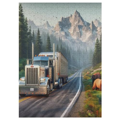 LKW Puzzles 300 Teile Erwachsener Kniffel Spaß Für Die Ganze Familie, Holzpuzzle Kinder Erwachsene, Impossible Puzzle Schwer 42×30cm LKW Puzzles 300 Teile Erwachsener Kniffel Spaß Für Die Ganze Familie, Holzpuzzle Kinder Erwachsene, Impossible Puzzle Schwer 42×30cm von LCWWW