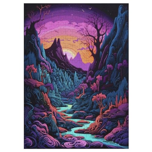 Landschaft Puzzles 300 Teile Für Jugendliche Kreatives Holzpuzzlespielzeug Familienspiel Schwierigkeitsgrad Herausforderungspuzzles 42×30cm Landschaft Puzzles 300 Teile Für Jugendliche Kreatives Holzpuzzlespielzeug Familienspiel Schwierigkeitsgrad Herausforderungspuzzles 42×30cm von LCWWW