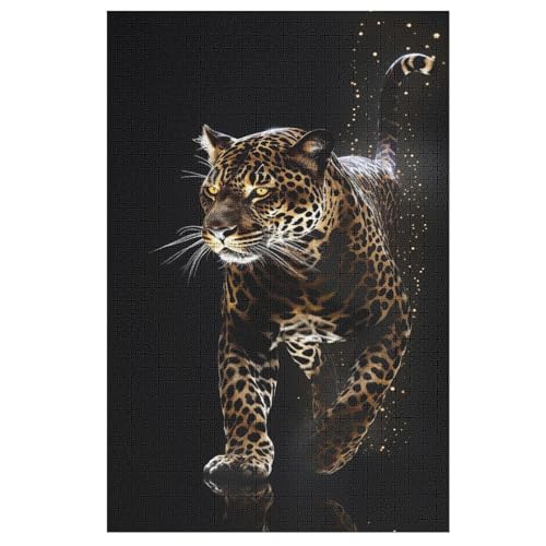 Leopard-Puzzlespiel Aus Holz, 1000 Puzzleteile, Puzzle Für Teenager Und Erwachsene, Kreatives Spielzeug, Puzzles, 78×53cm Leopard-Puzzlespiel Aus Holz, 1000 Puzzleteile, Puzzle Für Teenager Und Erwachsene, Kreatives Spielzeug, Puzzles, 78×53cm von LCWWW