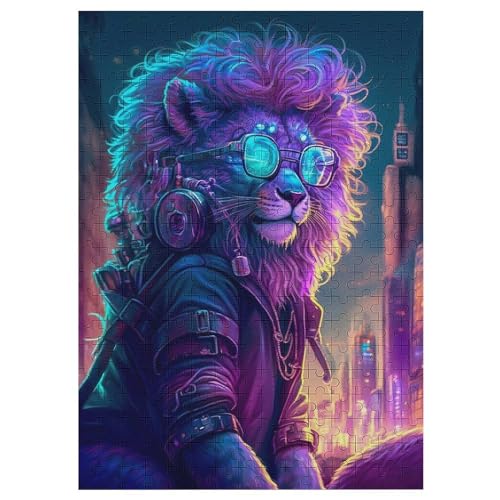 Löwe 300 Teile Premium-Puzzles Für Erwachsene Kinder- Holzpuzzles Spaß Und Lernspiele - Perfekte Puzzle-Geschenke 42×30cm Löwe 300 Teile Premium-Puzzles Für Erwachsene Kinder- Holzpuzzles Spaß Und Lernspiele - Perfekte Puzzle-Geschenke 42×30cm von LCWWW