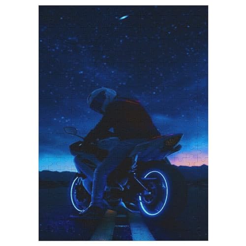 Motorrad Holzpuzzle - Puzzle Für Erwachsene, 300-teilige Puzzles Für Teenager Und Kinder, Herausfordernde Spiele 42×30cm Motorrad Holzpuzzle - Puzzle Für Erwachsene, 300-teilige Puzzles Für Teenager Und Kinder, Herausfordernde Spiele 42×30cm von LCWWW