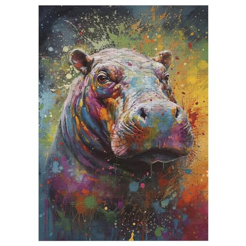 NilHorse 300 Teile Premium-Puzzles Für Erwachsene Kinder- Holzpuzzles Spaß Und Lernspiele - Perfekte Puzzle-Geschenke 42×30cm NilHorse 300 Teile Premium-Puzzles Für Erwachsene Kinder- Holzpuzzles Spaß Und Lernspiele - Perfekte Puzzle-Geschenke 42×30cm von LCWWW