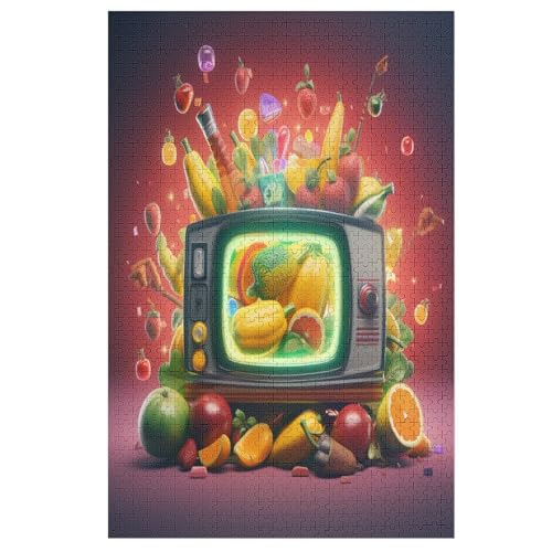 Obst Pattern 1000 Teile Puzzles Für Erwachsene, Impossible Puzzle, Geschicklichkeitsspiel Für Die Ganze Familie, Kinder Holzpuzzle 78×53cm Obst Pattern 1000 Teile Puzzles Für Erwachsene, Impossible Puzzle, Geschicklichkeitsspiel Für Die Ganze Familie, Kinder Holzpuzzle 78×53cm von LCWWW