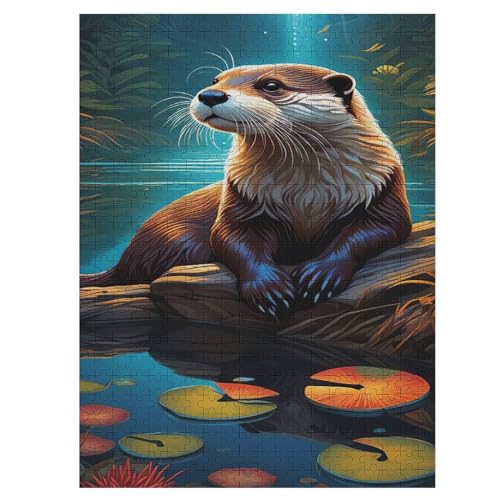 Otter Puzzles 500 Teile Für Jugendliche Kreatives Holzpuzzlespielzeug Familienspiel Schwierigkeitsgrad Herausforderungspuzzles 55×41cm Otter Puzzles 500 Teile Für Jugendliche Kreatives Holzpuzzlespielzeug Familienspiel Schwierigkeitsgrad Herausforderungspuzzles 55×41cm von LCWWW