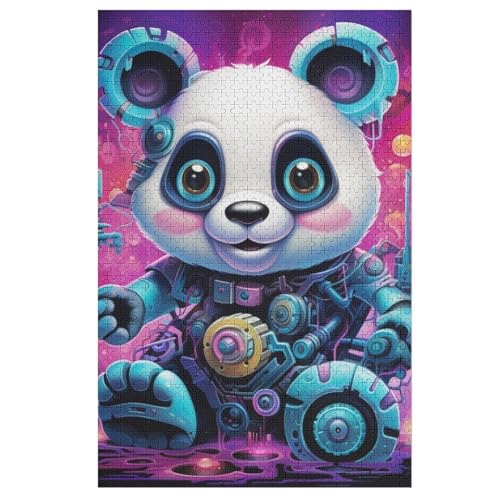 Panda Puzzle 1000 Teile, Holzpuzzle Herausforderndes GesKükenlichkeitsspiel Für Die Ganze Familie, Kinder Erwachsenenpuzzle Ab 12 Jahren 78×53cm Panda Puzzle 1000 Teile, Holzpuzzle Herausforderndes GesKükenlichkeitsspiel Für Die Ganze Familie, Kinder Erwachsenenpuzzle Ab 12 Jahren 78×53cm von LCWWW