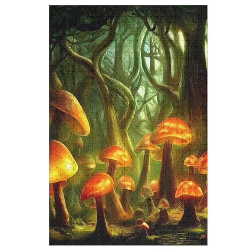 Pilz Puzzles 1000 Teile Erwachsener Kniffel Spaß Für Die Ganze Familie, Holzpuzzle Kinder Erwachsene, Impossible Puzzle Schwer 78×53cm Pilz Puzzles 1000 Teile Erwachsener Kniffel Spaß Für Die Ganze Familie, Holzpuzzle Kinder Erwachsene, Impossible Puzzle Schwer 78×53cm von LCWWW
