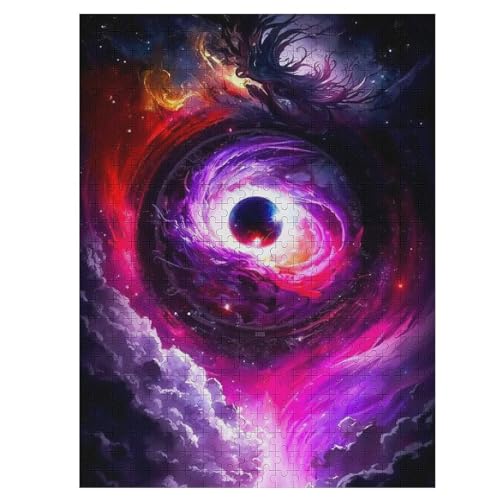 Planet Starry Sky 500 Teile Puzzles Für Erwachsene, Impossible Puzzle, Geschicklichkeitsspiel Für Die Ganze Familie, Kinder Holzpuzzle 55×41cm Planet Starry Sky 500 Teile Puzzles Für Erwachsene, Impossible Puzzle, Geschicklichkeitsspiel Für Die Ganze Familie, Kinder Holzpuzzle 55×41cm von LCWWW