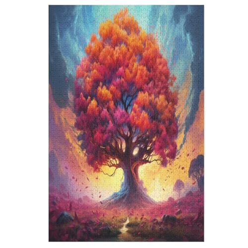 Puzzle 1000 Teile Kosmischer Lebensbaum Holzpuzzle Für Erwachsene Lernspiel Herausforderungsspielzeug The Puzzles Für Erwachsene Kinder 78×53cm Puzzle 1000 Teile Kosmischer Lebensbaum Holzpuzzle Für Erwachsene Lernspiel Herausforderungsspielzeug The Puzzles Für Erwachsene Kinder 78×53cm von LCWWW