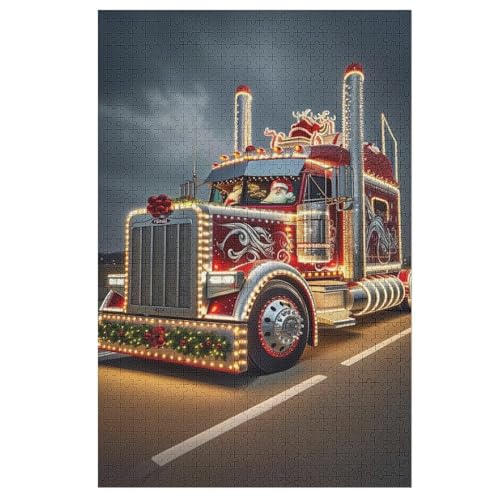 Puzzle 1000 Teile LKW Holzpuzzle Für Erwachsene Lernspiel Herausforderungsspielzeug The Puzzles Für Erwachsene Kinder 78×53cm Puzzle 1000 Teile LKW Holzpuzzle Für Erwachsene Lernspiel Herausforderungsspielzeug The Puzzles Für Erwachsene Kinder 78×53cm von LCWWW