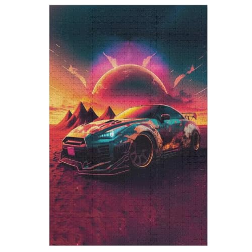 Puzzle 1000 Teile Sportwagen Holzpuzzle Für Erwachsene Lernspiel Herausforderungsspielzeug The Puzzles Für Erwachsene Kinder 78×53cm Puzzle 1000 Teile Sportwagen Holzpuzzle Für Erwachsene Lernspiel Herausforderungsspielzeug The Puzzles Für Erwachsene Kinder 78×53cm von LCWWW