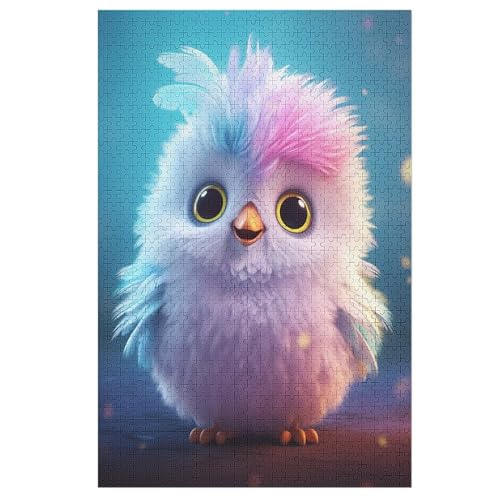 Puzzle 1000 Teile Tier Vogel Holzpuzzle Für Erwachsene Lernspiel Herausforderungsspielzeug The Puzzles Für Erwachsene Kinder 78×53cm von LCWWW