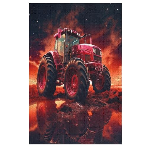 Puzzle 1000 Teile Traktor Holzpuzzle Für Erwachsene Lernspiel Herausforderungsspielzeug The Puzzles Für Erwachsene Kinder 78×53cm Puzzle 1000 Teile Traktor Holzpuzzle Für Erwachsene Lernspiel Herausforderungsspielzeug The Puzzles Für Erwachsene Kinder 78×53cm von LCWWW
