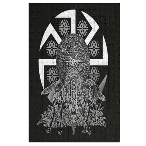 Puzzle 1000 Teile Wikinger Myth Holzpuzzle Für Erwachsene Lernspiel Herausforderungsspielzeug The Puzzles Für Erwachsene Kinder 78×53cm Puzzle 1000 Teile Wikinger Myth Holzpuzzle Für Erwachsene Lernspiel Herausforderungsspielzeug The Puzzles Für Erwachsene Kinder 78×53cm von LCWWW