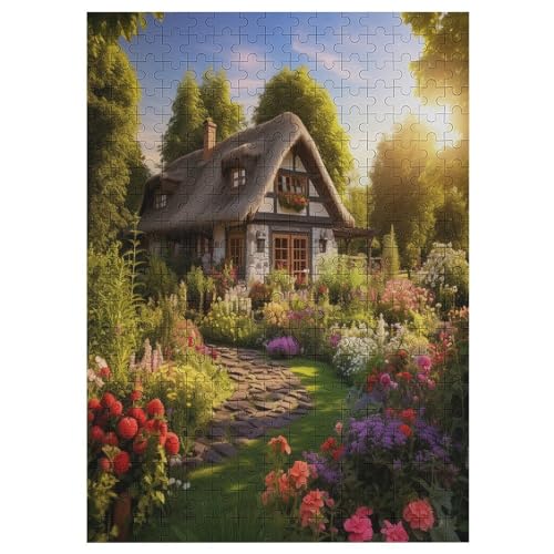 Puzzle 300 Teile Rustikales Cottage Holzpuzzle Für Erwachsene Lernspiel Herausforderungsspielzeug The Puzzles Für Erwachsene Kinder 42×30cm Puzzle 300 Teile Rustikales Cottage Holzpuzzle Für Erwachsene Lernspiel Herausforderungsspielzeug The Puzzles Für Erwachsene Kinder 42×30cm von LCWWW