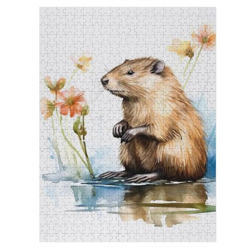 Puzzle 500 Teile Biber Holzpuzzle Für Erwachsene Lernspiel Herausforderungsspielzeug The Puzzles Für Erwachsene Kinder 55×41cm Puzzle 500 Teile Biber Holzpuzzle Für Erwachsene Lernspiel Herausforderungsspielzeug The Puzzles Für Erwachsene Kinder 55×41cm von LCWWW