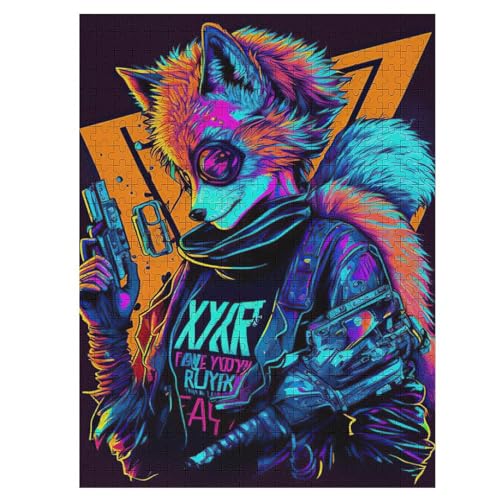 Puzzle 500 Teile Fuchs Holzpuzzle Für Erwachsene Lernspiel Herausforderungsspielzeug The Puzzles Für Erwachsene Kinder 55×41cm Puzzle 500 Teile Fuchs Holzpuzzle Für Erwachsene Lernspiel Herausforderungsspielzeug The Puzzles Für Erwachsene Kinder 55×41cm von LCWWW