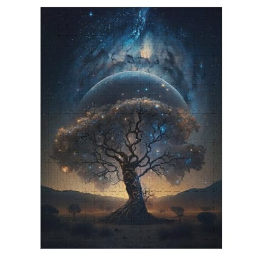 Puzzle 500 Teile Kosmischer Lebensbaum Holzpuzzle Für Erwachsene Lernspiel Herausforderungsspielzeug The Puzzles Für Erwachsene Kinder 55×41cm Puzzle 500 Teile Kosmischer Lebensbaum Holzpuzzle Für Erwachsene Lernspiel Herausforderungsspielzeug The Puzzles Für Erwachsene Kinder 55×41cm von LCWWW