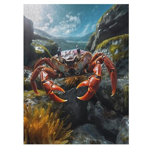 Puzzle 500 Teile Krabbe Holzpuzzle Für Erwachsene Lernspiel Herausforderungsspielzeug The Puzzles Für Erwachsene Kinder 55×41cm Puzzle 500 Teile Krabbe Holzpuzzle Für Erwachsene Lernspiel Herausforderungsspielzeug The Puzzles Für Erwachsene Kinder 55×41cm von LCWWW