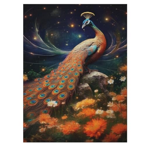 Puzzle 500 Teile Pfau Holzpuzzle Für Erwachsene Lernspiel Herausforderungsspielzeug The Puzzles Für Erwachsene Kinder 55×41cm Puzzle 500 Teile Pfau Holzpuzzle Für Erwachsene Lernspiel Herausforderungsspielzeug The Puzzles Für Erwachsene Kinder 55×41cm von LCWWW