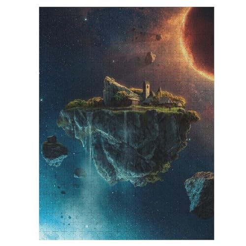 Puzzle 500 Teile Schwimmende Insel Holzpuzzle Für Erwachsene Lernspiel Herausforderungsspielzeug The Puzzles Für Erwachsene Kinder 55×41cm Puzzle 500 Teile Schwimmende Insel Holzpuzzle Für Erwachsene Lernspiel Herausforderungsspielzeug The Puzzles Für Erwachsene Kinder 55×41cm von LCWWW