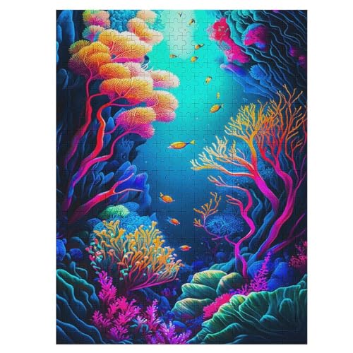 Puzzle 500 Teile Unterwasserwelt Holzpuzzle Für Erwachsene Lernspiel Herausforderungsspielzeug The Puzzles Für Erwachsene Kinder 55×41cm Puzzle 500 Teile Unterwasserwelt Holzpuzzle Für Erwachsene Lernspiel Herausforderungsspielzeug The Puzzles Für Erwachsene Kinder 55×41cm von LCWWW