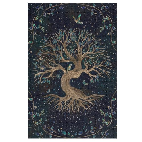 Puzzle Für Erwachsene, 1000 Teile, Welt, Lebensbaum, Holzpuzzle, Geburtstagsgeschenke, Puzzle Wanddekoration 78×53cm Puzzle Für Erwachsene, 1000 Teile, Welt, Lebensbaum, Holzpuzzle, Geburtstagsgeschenke, Puzzle Wanddekoration 78×53cm von LCWWW
