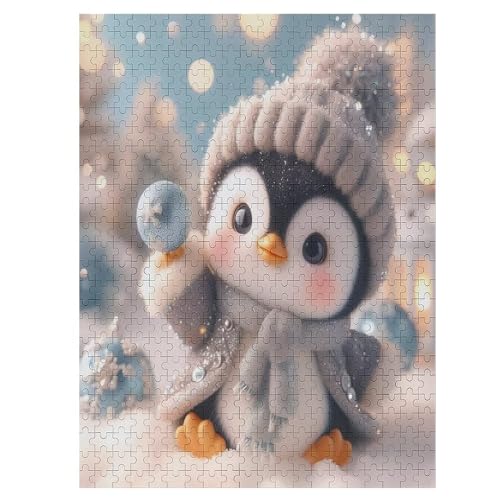 Puzzle Für Erwachsene, 500 Teile, Süßer Pinguin, Holzpuzzle, Geburtstagsgeschenke, Puzzle Wanddekoration 55×41cm Puzzle Für Erwachsene, 500 Teile, Süßer Pinguin, Holzpuzzle, Geburtstagsgeschenke, Puzzle Wanddekoration 55×41cm von LCWWW