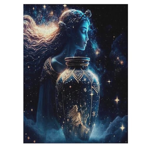 Puzzle Für Erwachsene, 500 Teile, Wassermann, Holzpuzzle, Geburtstagsgeschenke, Puzzle Wanddekoration 55×41cm Puzzle Für Erwachsene, 500 Teile, Wassermann, Holzpuzzle, Geburtstagsgeschenke, Puzzle Wanddekoration 55×41cm von LCWWW