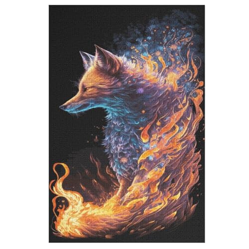 Puzzle Für Erwachsene, Wolf, 1000 Puzzleteile Für Kinder, Holzpuzzles, Geeignet Für Erwachsene Lernspiel, 78×53cm Puzzle Für Erwachsene, Wolf, 1000 Puzzleteile Für Kinder, Holzpuzzles, Geeignet Für Erwachsene Lernspiel, 78×53cm von LCWWW