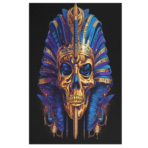 Puzzle Für Kinder, Ägypter Mythologie -Puzzles Für Erwachsene, 1000-teiliges Holzpuzzle Für Jugendliche, Tolles 78×53cm von LCWWW