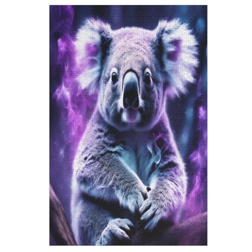 Puzzle Koala, 1000 Puzzleteile Für Kinder, Holzpuzzles, Geeignet Für Erwachsene Lernspiel, 78×53cm Puzzle Koala, 1000 Puzzleteile Für Kinder, Holzpuzzles, Geeignet Für Erwachsene Lernspiel, 78×53cm von LCWWW