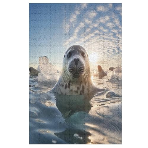 Puzzle Robbe Puzzles, 1000-teiliges Holzpuzzle, Geeignet Für Erwachsene Und Kinder Ab 12 Jahren, Tolles Geschenk 78×53cm von LCWWW