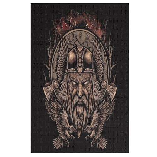 Puzzle Wikinger Myth, 1000 Puzzleteile Für Kinder, Holzpuzzles, Geeignet Für Erwachsene Lernspiel, 78×53cm Puzzle Wikinger Myth, 1000 Puzzleteile Für Kinder, Holzpuzzles, Geeignet Für Erwachsene Lernspiel, 78×53cm von LCWWW