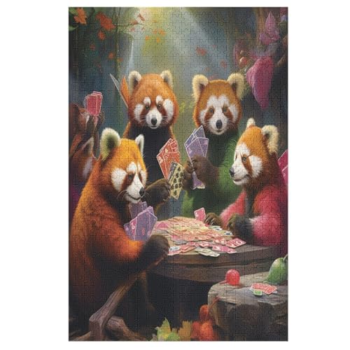 Puzzles Bär, 1000 Teile, Puzzle Aus Holz Für Erwachsene Und Kinder Ab 12 Jahren, Lernspielzeug 78×53cm Puzzles Bär, 1000 Teile, Puzzle Aus Holz Für Erwachsene Und Kinder Ab 12 Jahren, Lernspielzeug 78×53cm von LCWWW