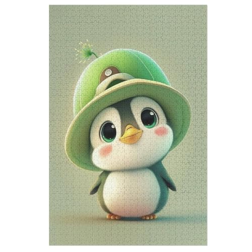 Puzzles Cute Pinguin, 1000 Teile, Puzzle Aus Holz Für Erwachsene Und Kinder Ab 12 Jahren, Lernspielzeug 78×53cm Puzzles Cute Pinguin, 1000 Teile, Puzzle Aus Holz Für Erwachsene Und Kinder Ab 12 Jahren, Lernspielzeug 78×53cm von LCWWW