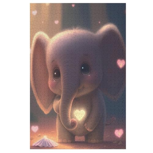 Puzzles Für Erwachsene, Elefant Puzzle, 1000 Teile, Kreatives, Geistiges Spielzeug, Kinder, Montagespiele 78×53cm Puzzles Für Erwachsene, Elefant Puzzle, 1000 Teile, Kreatives, Geistiges Spielzeug, Kinder, Montagespiele 78×53cm von LCWWW