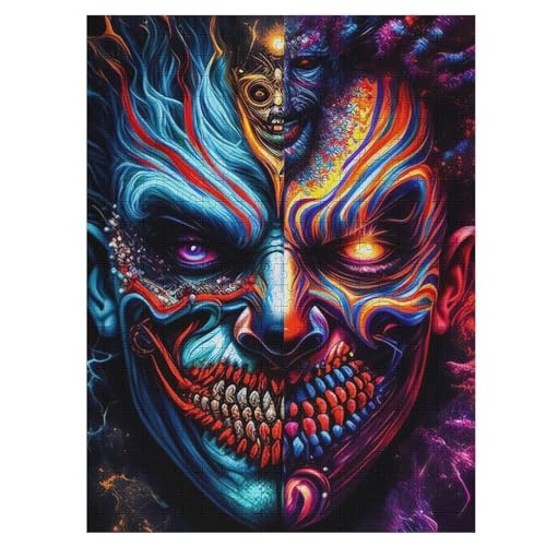 Puzzles Für Erwachsene, Joker Puzzle, 500 Teile, Kreatives, Geistiges Spielzeug, Kinder, Montagespiele 55×41cm Puzzles Für Erwachsene, Joker Puzzle, 500 Teile, Kreatives, Geistiges Spielzeug, Kinder, Montagespiele 55×41cm von LCWWW