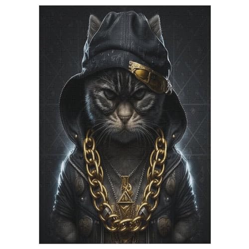 Puzzles Für Erwachsene, Katze Puzzle, 300 Teile, Kreatives, Geistiges Spielzeug, Kinder, Montagespiele 42×30cm Puzzles Für Erwachsene, Katze Puzzle, 300 Teile, Kreatives, Geistiges Spielzeug, Kinder, Montagespiele 42×30cm von LCWWW