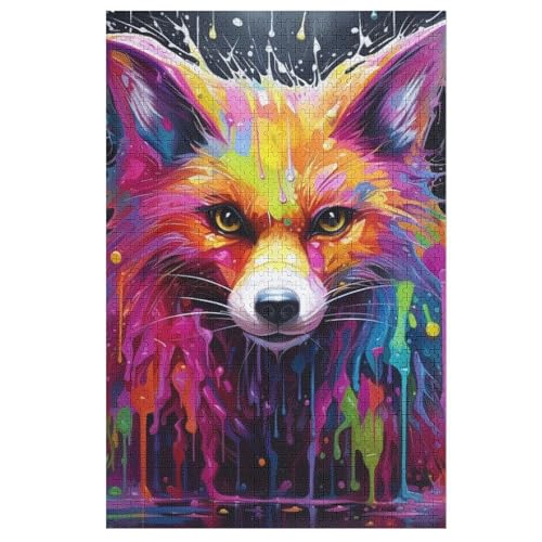 Puzzles Für Erwachsene Fuchs,1000-teilige Puzzle Für Kinder Ab 12 Jahren, Holzpuzzles Für Die Heimdekoration, 78×53cm Puzzles Für Erwachsene Fuchs,1000-teilige Puzzle Für Kinder Ab 12 Jahren, Holzpuzzles Für Die Heimdekoration, 78×53cm von LCWWW