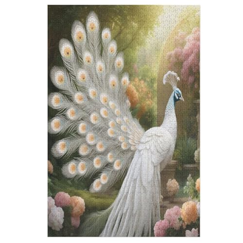 Puzzles Für Erwachsene Pfau,1000-teilige Puzzle Für Kinder Ab 12 Jahren, Holzpuzzles Für Die Heimdekoration, 78×53cm Puzzles Für Erwachsene Pfau,1000-teilige Puzzle Für Kinder Ab 12 Jahren, Holzpuzzles Für Die Heimdekoration, 78×53cm von LCWWW