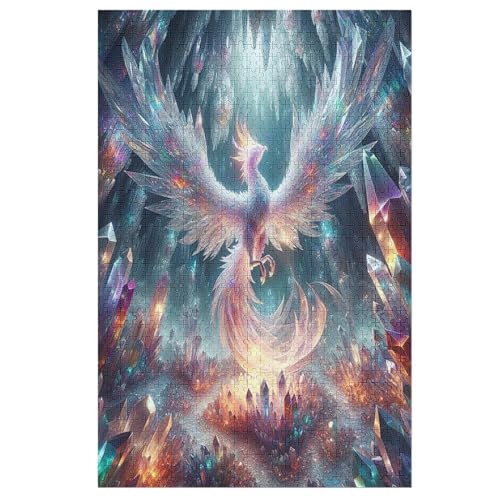 Puzzles Für Erwachsene Phönix,1000-teilige Puzzle Für Kinder Ab 12 Jahren, Holzpuzzles Für Die Heimdekoration, 78×53cm Puzzles Für Erwachsene Phönix,1000-teilige Puzzle Für Kinder Ab 12 Jahren, Holzpuzzles Für Die Heimdekoration, 78×53cm von LCWWW