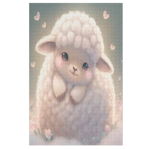 Puzzles Für Erwachsene Schaf,1000-teilige Puzzle Für Kinder Ab 12 Jahren, Holzpuzzles Für Die Heimdekoration, 78×53cm Puzzles Für Erwachsene Schaf,1000-teilige Puzzle Für Kinder Ab 12 Jahren, Holzpuzzles Für Die Heimdekoration, 78×53cm von LCWWW