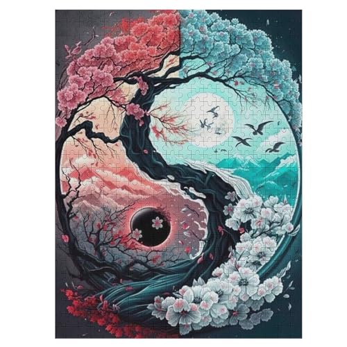 Puzzles Für Erwachsene Und Kinder, Japan Style -Puzzle, 500 Teile, Kreative Holzpuzzles,Für Erwaschsene, Geschenke 55×41cm Puzzles Für Erwachsene Und Kinder, Japan Style -Puzzle, 500 Teile, Kreative Holzpuzzles,Für Erwaschsene, Geschenke 55×41cm von LCWWW